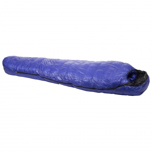 Western Mountaineering - UltraLite - Daunenschlafsack Gr 180 cm blau/schwarz