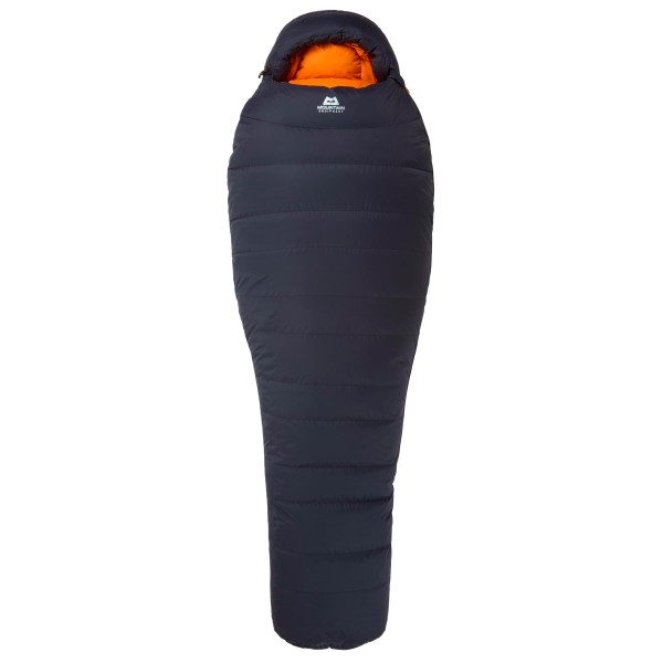 Mountain Equipment - Glacier 1000 - Daunenschlafsack Gr Long - Body Size: 200 cm obsidian