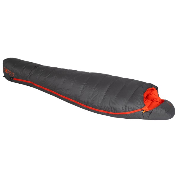 Exped - Dura -5° C - Daunenschlafsack Gr L grau/rot