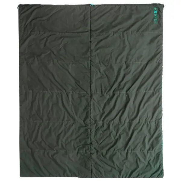 Exped - LuxeWool Sleepingbag Duo - Daunenschlafsack Gr Duo - 210 x 170 cm grau