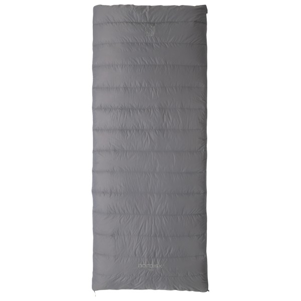 Nordisk - Freja +10° Blanket Sleeping Bag - Daunenschlafsack Gr L - bis 190 cm grau