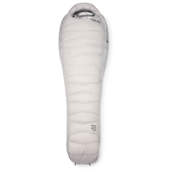 Rab - Mythic -6C / 20F - Daunenschlafsack Gr Long - Body Size: 200 cm dark pewter
