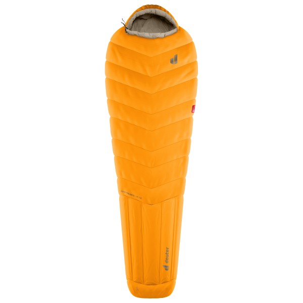 Deuter - Astro Pro 600 EL - Daunenschlafsack Gr 219 x 88-71 x 58-47 cm magma / titanium
