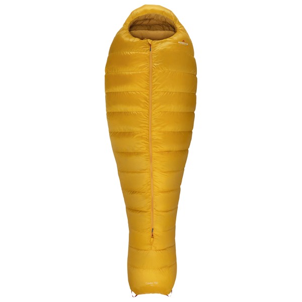 Robens - Couloir 750 -15°C - Daunenschlafsack Gr 220 x 80 x 51 cm gelb