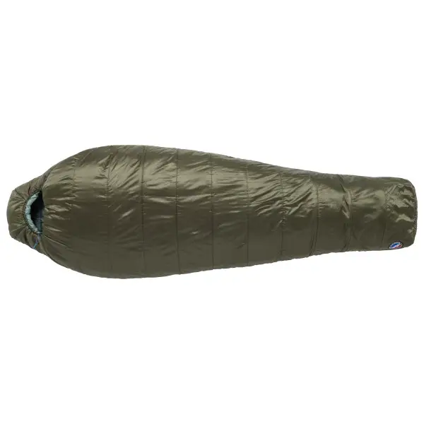 Big Agnes - Anthracite 30 - Kunstfaserschlafsack Gr Long - Bodysize: 198 cm grün
