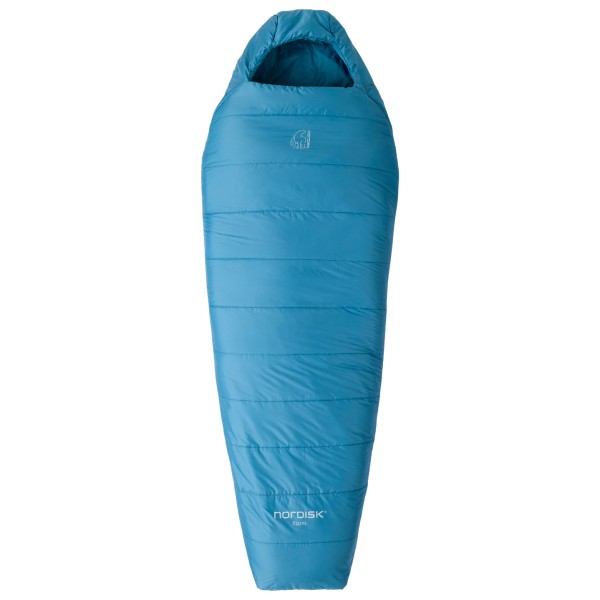 Nordisk - Bjarni +10° Mummy Sleeping Bag - Kunstfaserschlafsack Gr L - bis 190 cm blau