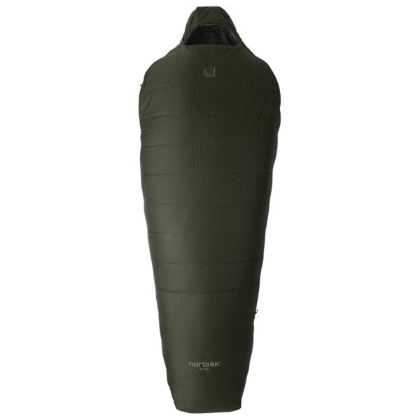 Nordisk - Knuth ±0° Wide Mummy Sleeping Bag - Kunstfaserschlafsack Gr XL - bis 205 cm grün
