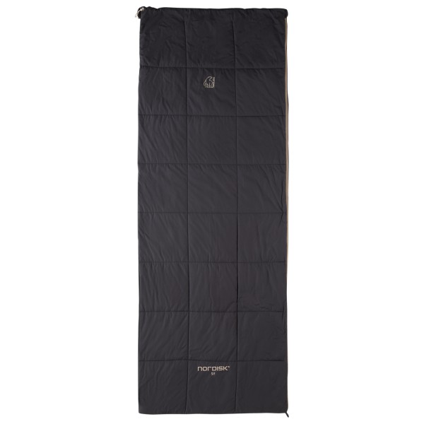 Nordisk - Sif +10° Blanket Sleeping Bag - Kunstfaserschlafsack Gr XL - bis 205 cm schwarz