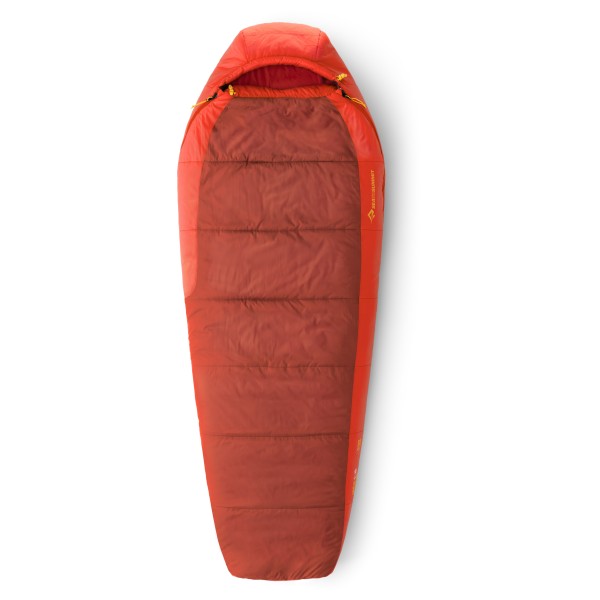 Sea to Summit - Hamelin -1°C Synthetic Sleeping Bag - Kunstfaserschlafsack Gr Long - max. Body Length: 198 cm rot