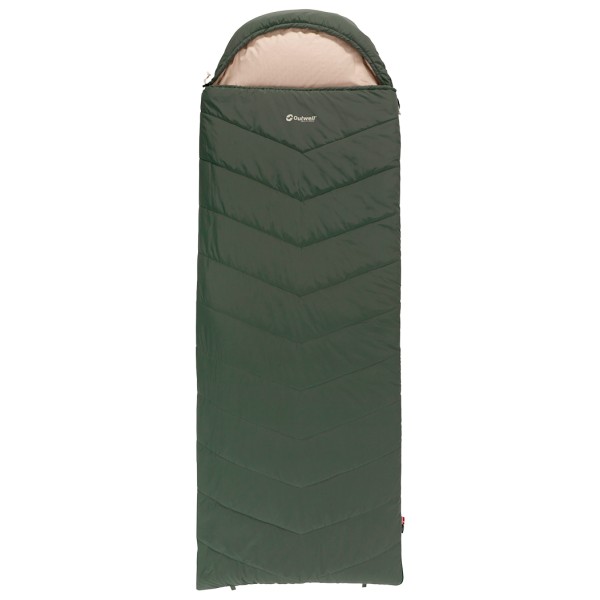 Outwell - Caldera Lux - Kunstfaserschlafsack Gr 220 x 80 cm grün