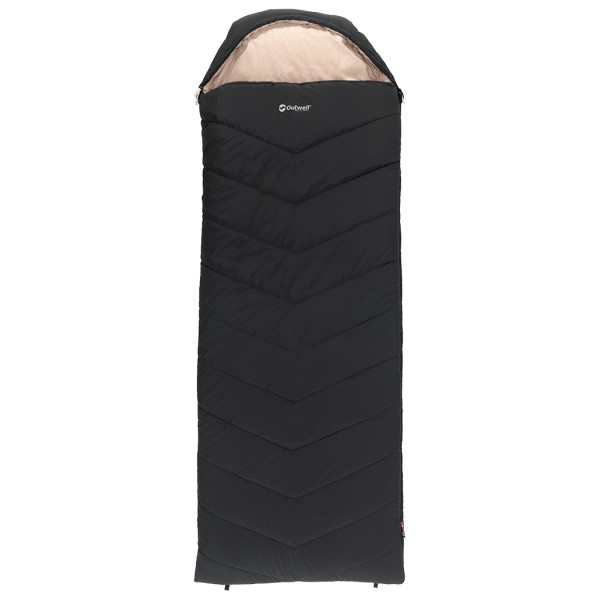 Outwell - Caldera Supreme - Kunstfaserschlafsack Gr 220 x 80 cm schwarz