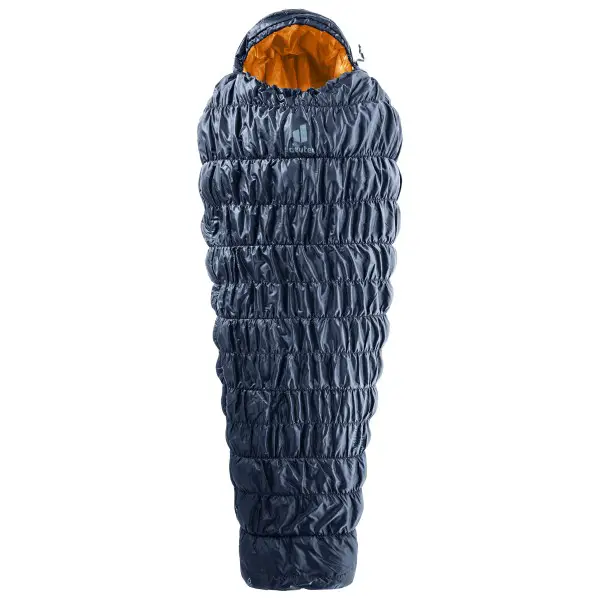 Deuter - Exosphere -11°C - Kunstfaserschlafsack Gr 205 x 68-85 x 43-54 cm blau/ maple