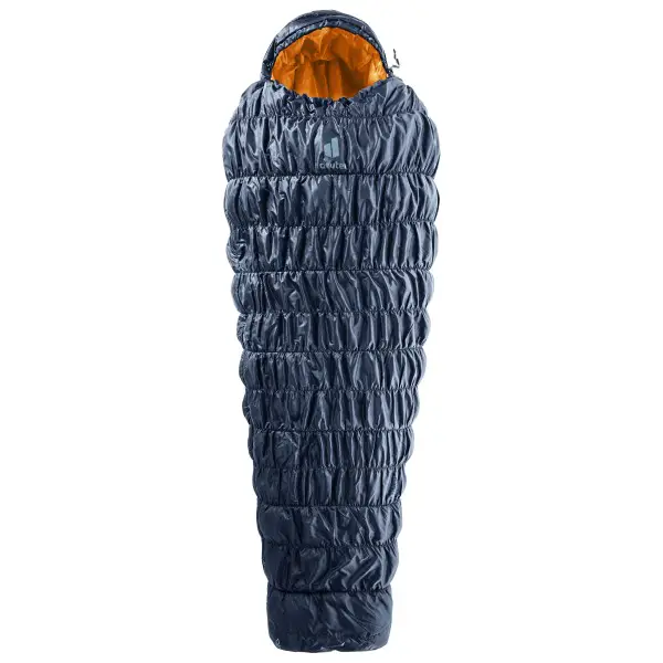 Deuter - Exosphere EL -11°C - Kunstfaserschlafsack Gr 220 x 73-90 x 45-56 cm blau/ maple