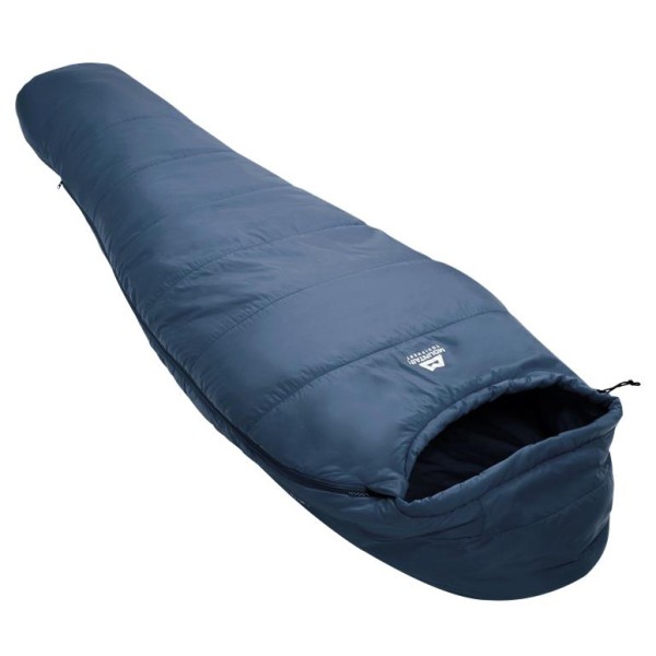 Mountain Equipment - Lunar I - Kunstfaserschlafsack Gr Long - Body Size: 200 cm blau