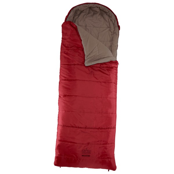 Grand Canyon - Utah 205 - Kunstfaserschlafsack Gr Bodyheight: 205 cm rot