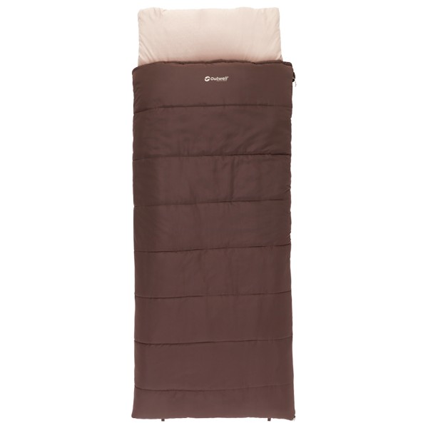 Outwell - Contour Supreme Coffee - Kunstfaserschlafsack Gr 220 x 85 cm braun