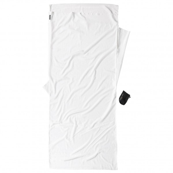 Cocoon - Silk Cotton Travelsheet Coupler - Reiseschlafsack Gr 220 x 83 cm weiß