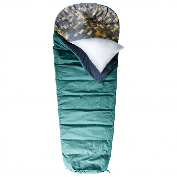 Deuter - Kid's Overnite - Kinderschlafsack Gr 190 x 75 x 52 cm türkis