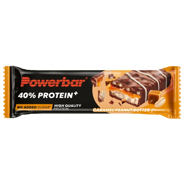 PowerBar - Protein 40% Crisp Low Sugar Caram Peanut - Energieriegel Gr 40 g caramel / peanutbutter