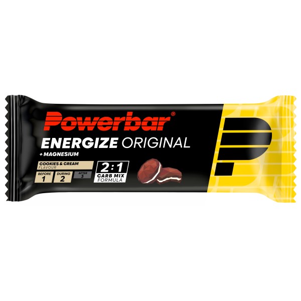 PowerBar - Energize Original Cookies Cream - Energieriegel Gr 55 g cookies & cream