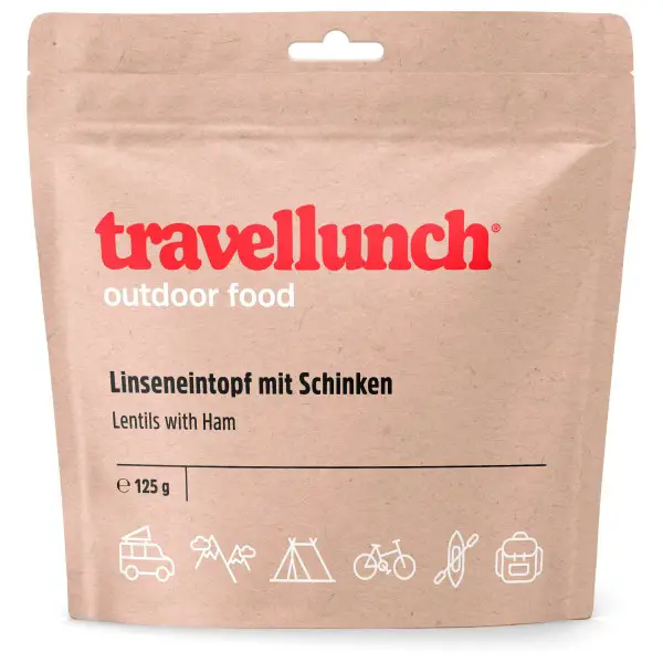Travellunch - Linseneintopf mit Speck Gr 125 g