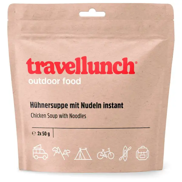 Travellunch - Hühnersuppe mit Nudeln Gr 2 x 50 g