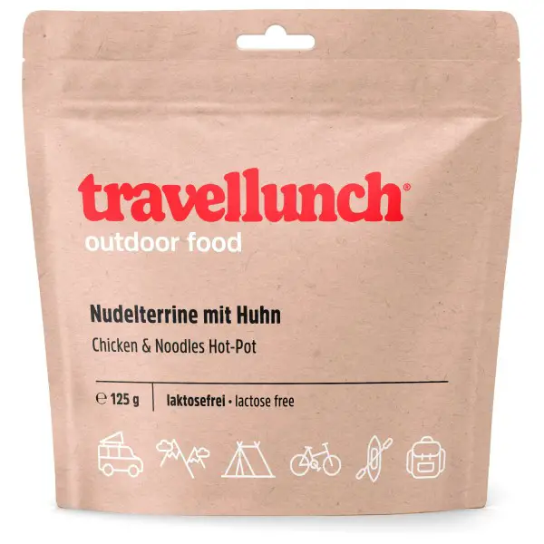Travellunch - Nudelterrine mit Huhn Gr 250 g