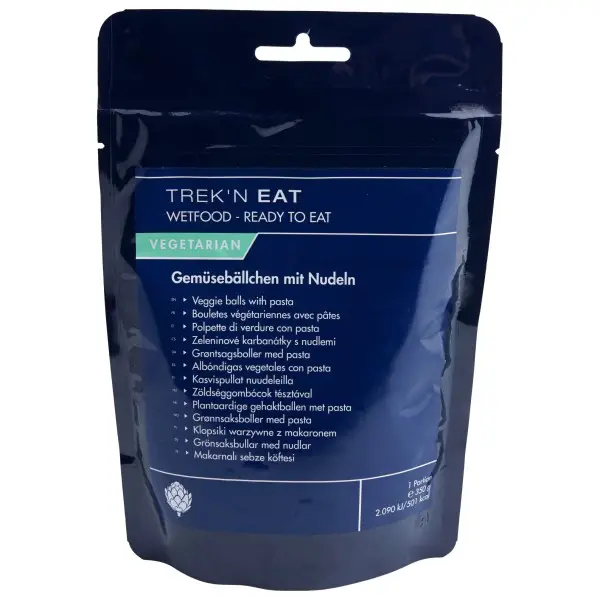 Trek'n Eat - Gemüsebällchen mit Nudeln Gr 350 g