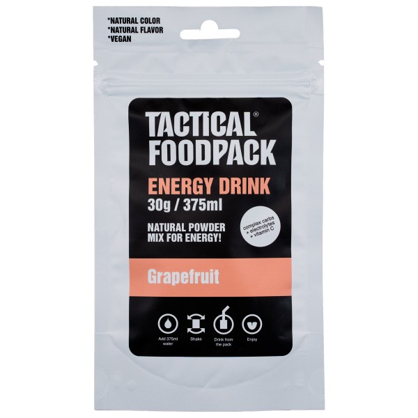 TACTICAL FOODPACK - Energy Drink Grapefruit - Getränkepulver Gr 30 g