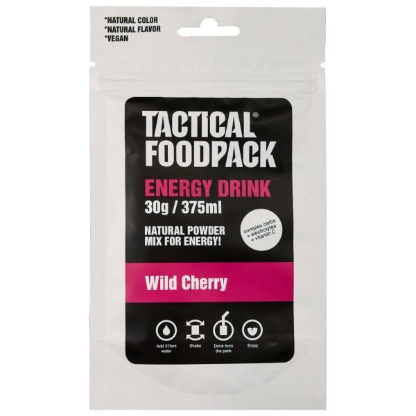 TACTICAL FOODPACK - Energy Drink Wild Cherry - Getränkepulver Gr 30 g