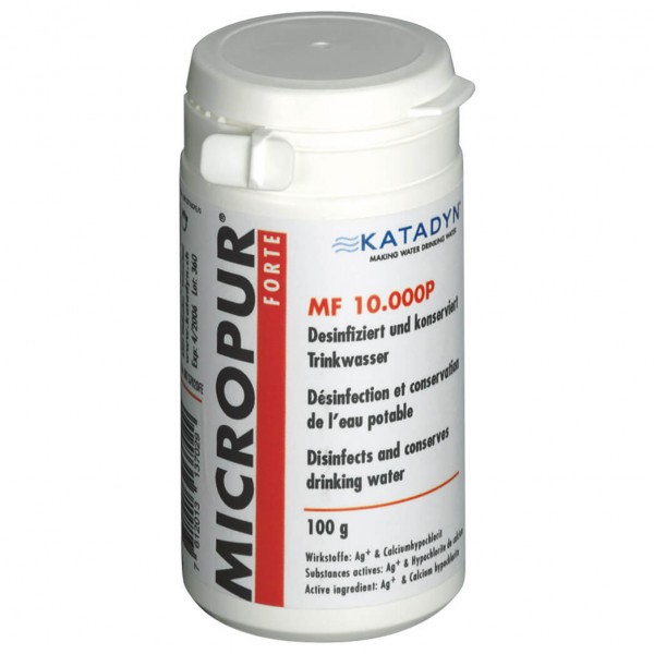 Micropur - Micropur Forte MF 10'000P - Entkeimungspulver Gr 100 g - für 10 000 l