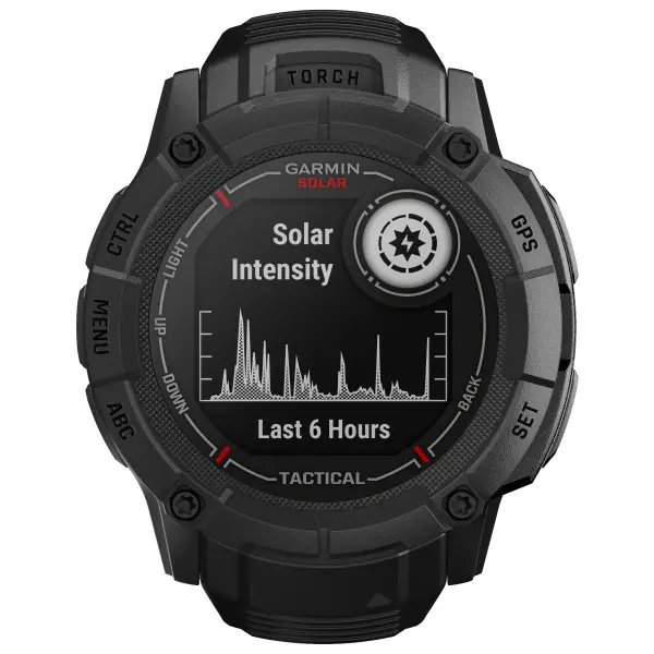 Garmin - Instinct 2X, Solar Tactical Edition - Multifunktionsuhr schwarz