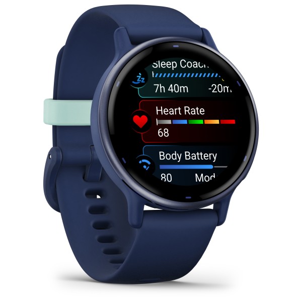 Garmin - Vivoactive 5 - Multifunktionsuhr kapitänsblau /blau