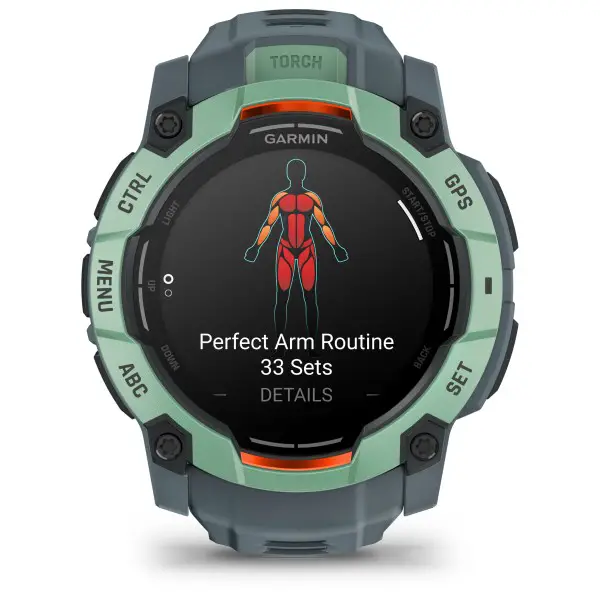 Garmin - Instinct 3 Amoled 50 mm - Multifunktionsuhr twilight / neo
