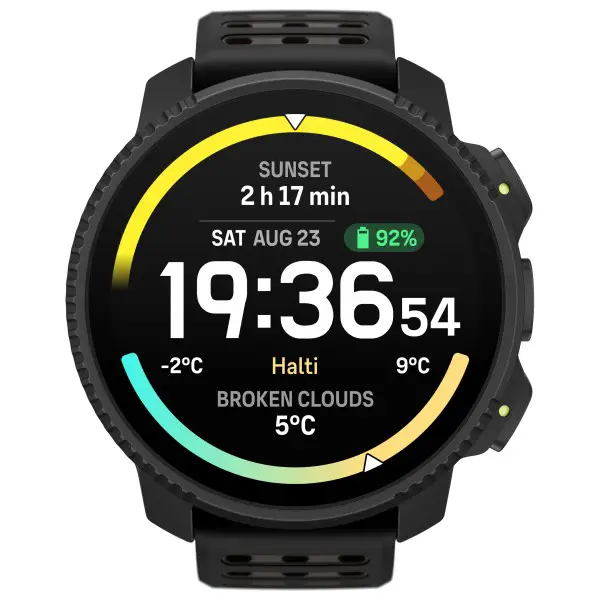 Suunto - Vertical 2 - Multifunktionsuhr schwarz