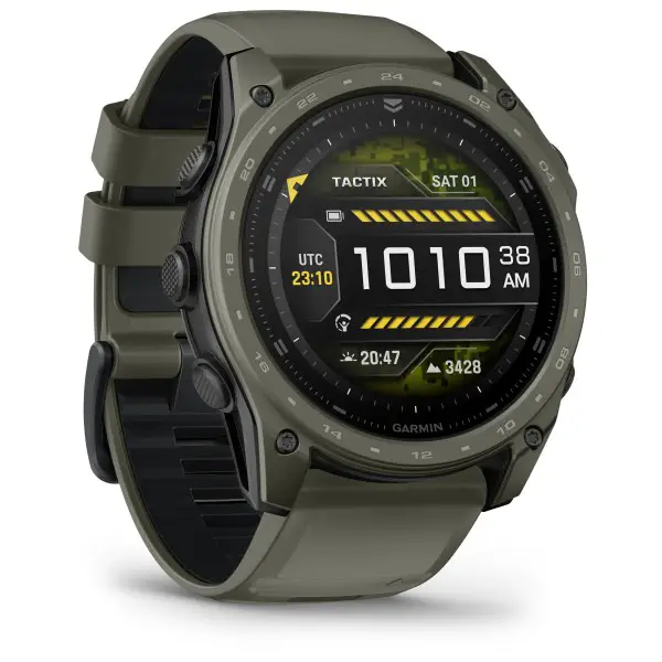 Garmin - Tactix 8 Cerakote - Multifunktionsuhr schwarz/grün