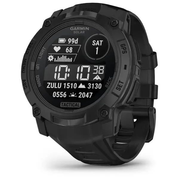 Garmin - Instinct 3 Solar Tactical Edition 50 mm - Multifunktionsuhr schwarz