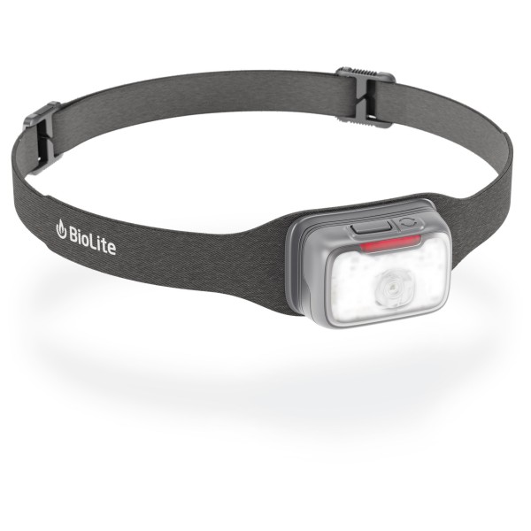 BioLite - Range 400 - Stirnlampe grau/weiß