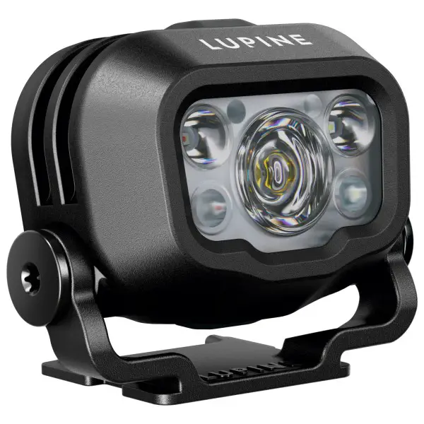 Lupine - Penta Pro - Stirnlampe grau/schwarz