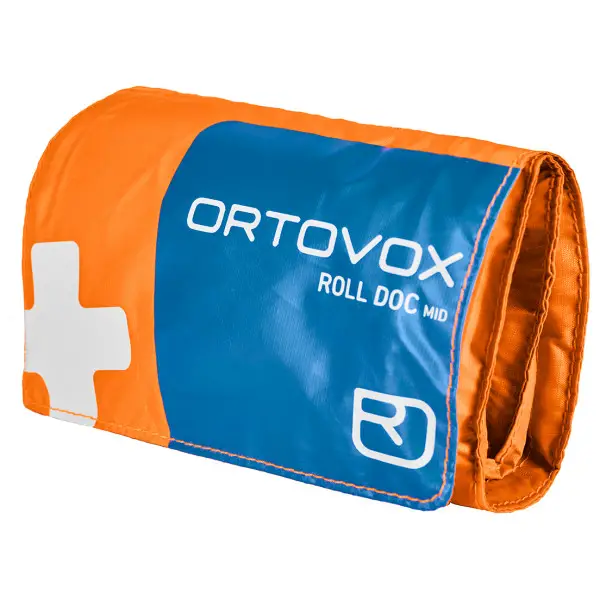 Ortovox - First Aid Roll Doc Mid - Erste Hilfe Set Gr 15 x 7,5 x 6,5 cm orange