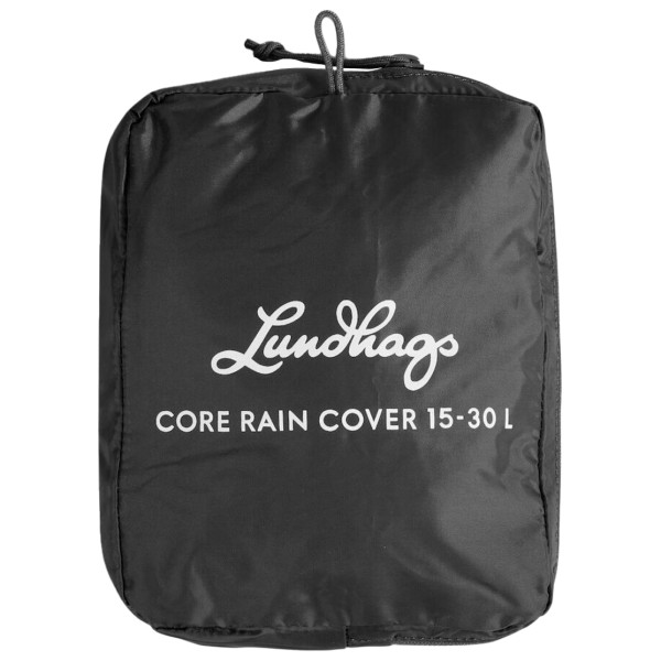 Lundhags - Core Rain Cover - Regenhülle Gr >80 l grau/schwarz