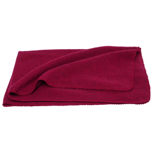 Reiff - Fleecedecke - Decke Gr 220 x 140 cm rot