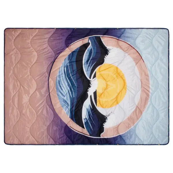 Wave Hawaii - Multifunc Outdoor Blanket D3 - Decke Gr 200 x 140 cm bunt