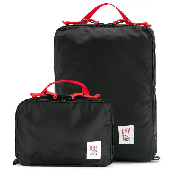 Topo Designs - Pack Bag Bundle - Packsack Gr 5 l / 10 l schwarz