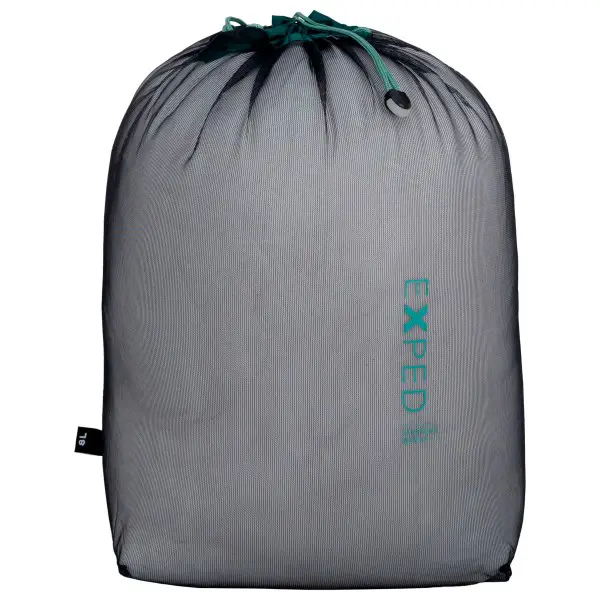 Exped - Stuffbag Mesh - Packsack Gr 8 l - 30 x 20 x 15 cm grau