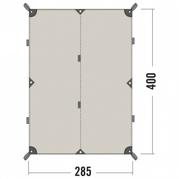 Tatonka - Tarp 4 TC - Tarp beige