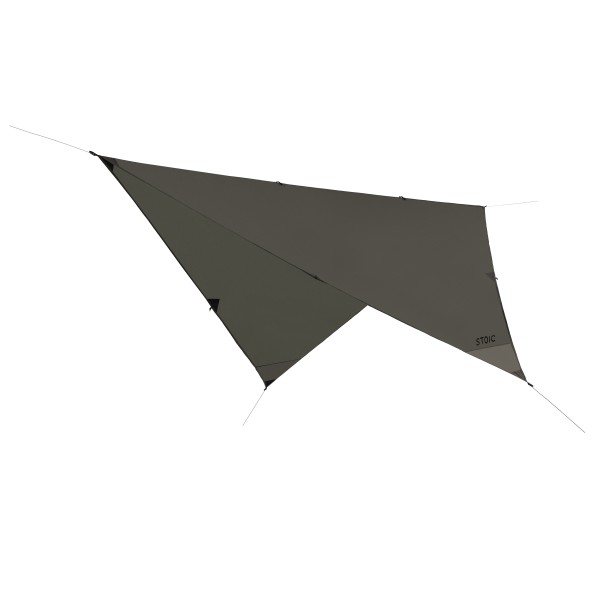 Stoic - KolariSt. Ultralight Tarp - Tarp Gr 245 x 245 cm braun