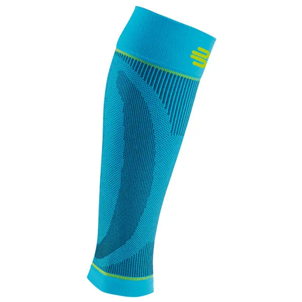 Bauerfeind Sports - Sports Compression Sleeves Lower Leg - Beinlinge Gr L - Extra Long blau