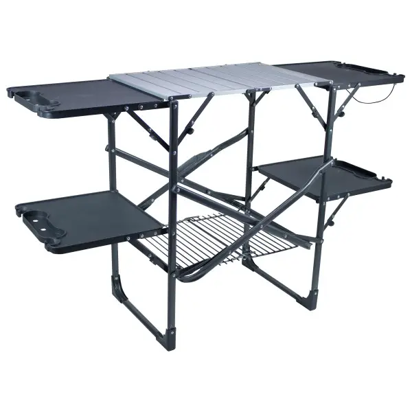 GCI - Slim-Fold Cook Station - Campingschrank Gr 53 x 132 x 82 cm schwarz