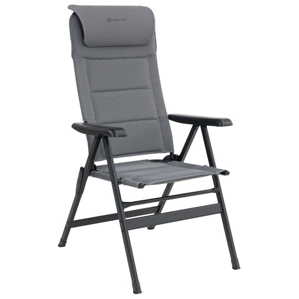 Outwell - Teton - Campingstuhl Gr 64 x 75 x 122/136 cm grau
